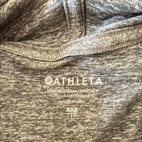 Athleta Green Hoodie Sweatshirt - Picture 3 of 3